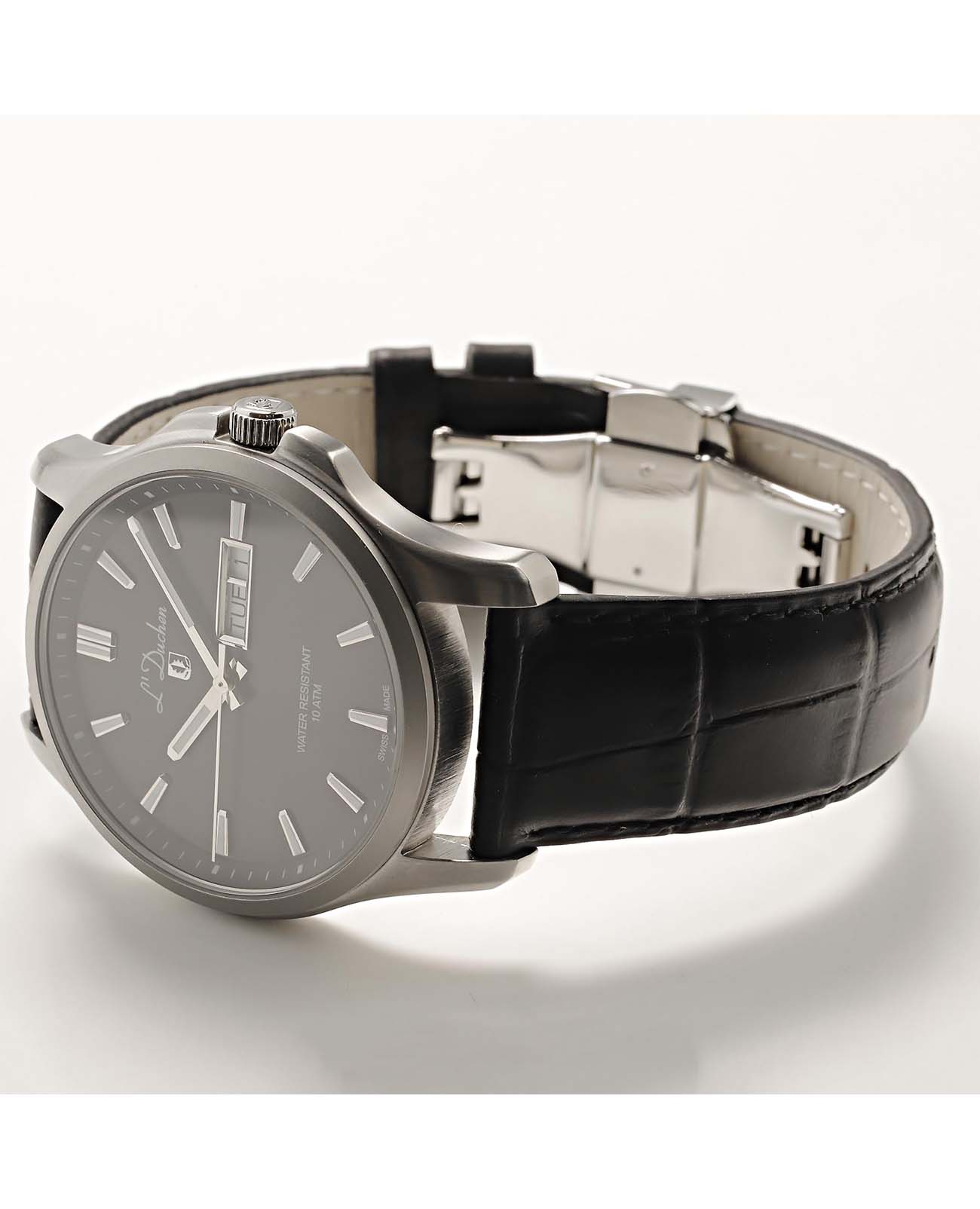 Оригинальные часы L'Duchen L'Duchen Dynamique D 261.11.31 кварцевые калибр механизма  общий вид